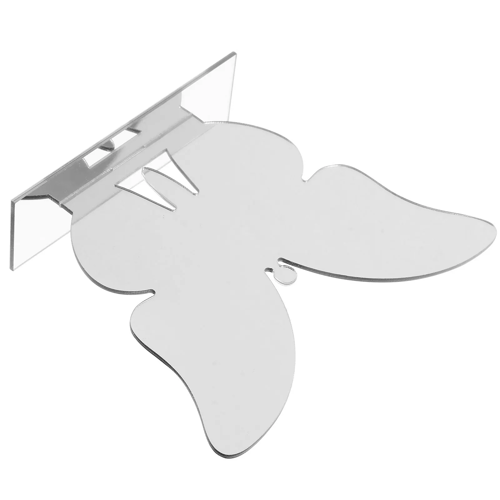 

6 Sets Table Card Wedding Seating Chart Butterfly Decor Number Sign Stand Signs Numbers for Reception Party Double Sided