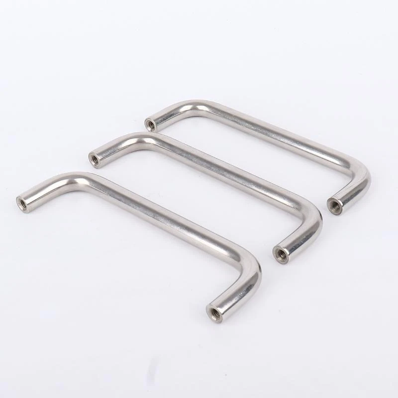 M4M5M6M8 Door Silver Kitchen Cabinet Storage Handle Pull Solid Drawer Knobs Closet Dressers Wardrobe Cupboard Door Pulls Hardwar image 3