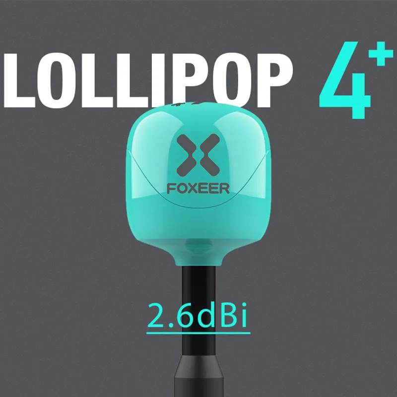 Foxeer Lollipop 4 Plus FPV Antenna 5.8G 2.6DBI RHCP LHCP SMA RPSMA UFL MMCX FPV Omni LDS Antenna For FPV Racing Drone