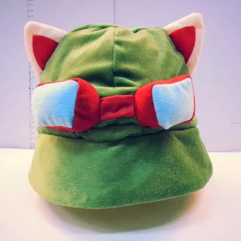 Hot sale kawaii Swift Scout Timor Teemo's Hat Men Women LOL Merchandise side  Cosplay Party Warm Hat Army Green Cap