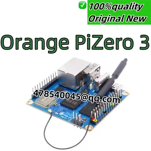 100%new original Orange Pi Zero 3 2GB RAM H618 Gigabit WiFi Bluetooth Source Mini PC Zero3 Development Single Board Computer