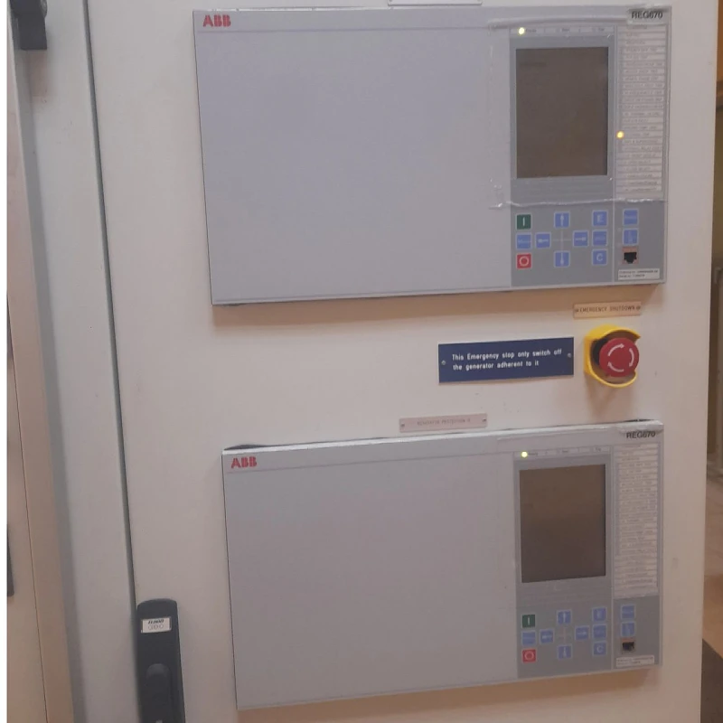 REG670 Digital Relay Protection The Generator With At Least 9 Current Channels And 3 Voltage Channels