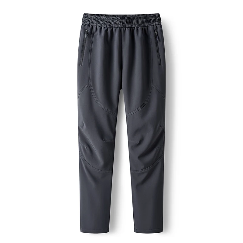 LNGXO Herren Fleece Winterhose Wasserdicht Warm Wandern Camping Klettern Sporthose Trekking Bergsteigen Winddichte Hose 6