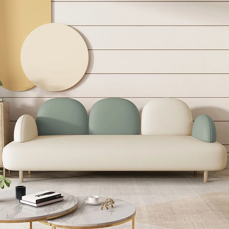 Modern and Good Quality Curved Sofa Reception Chairs Room Customer Waiting Chairs Waiting Area Furniture Bedroom or Living Room