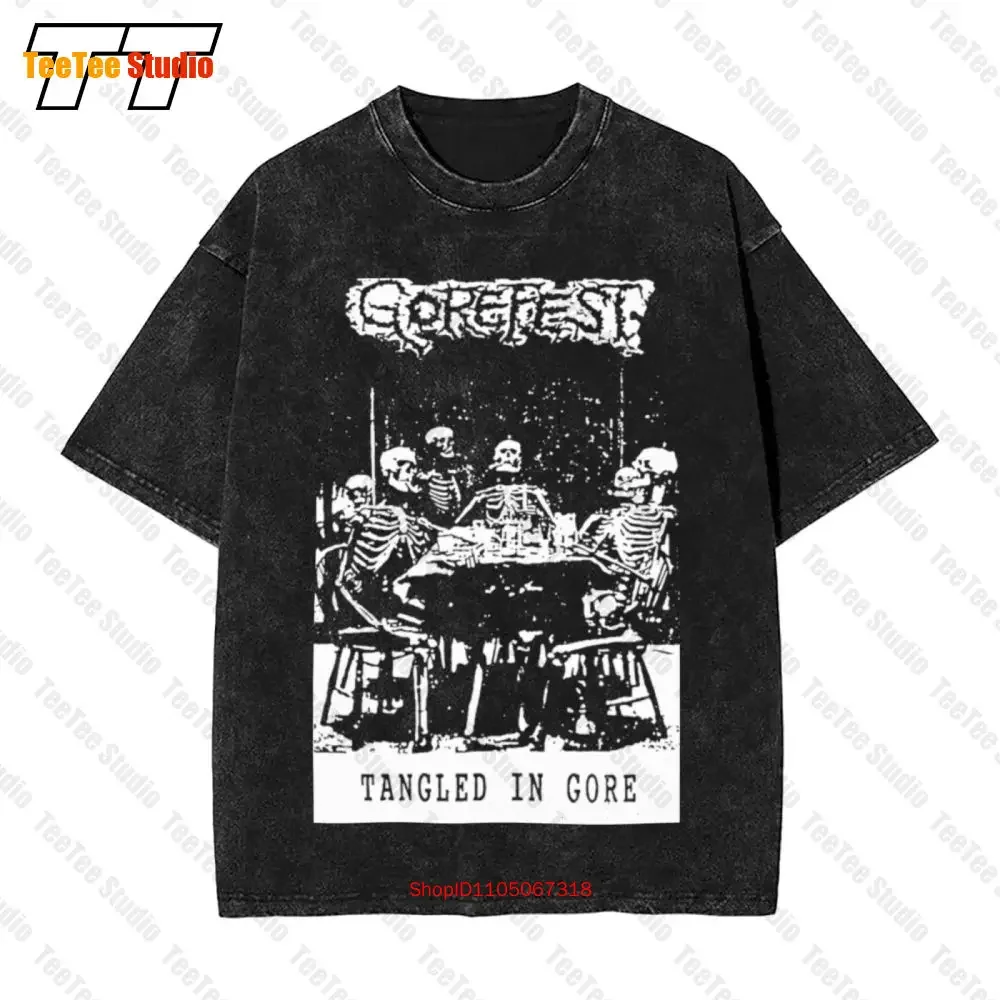 Gorefest Death Metal Dismember Napalm Terrorizer Vintage  T-Shirt LDEO