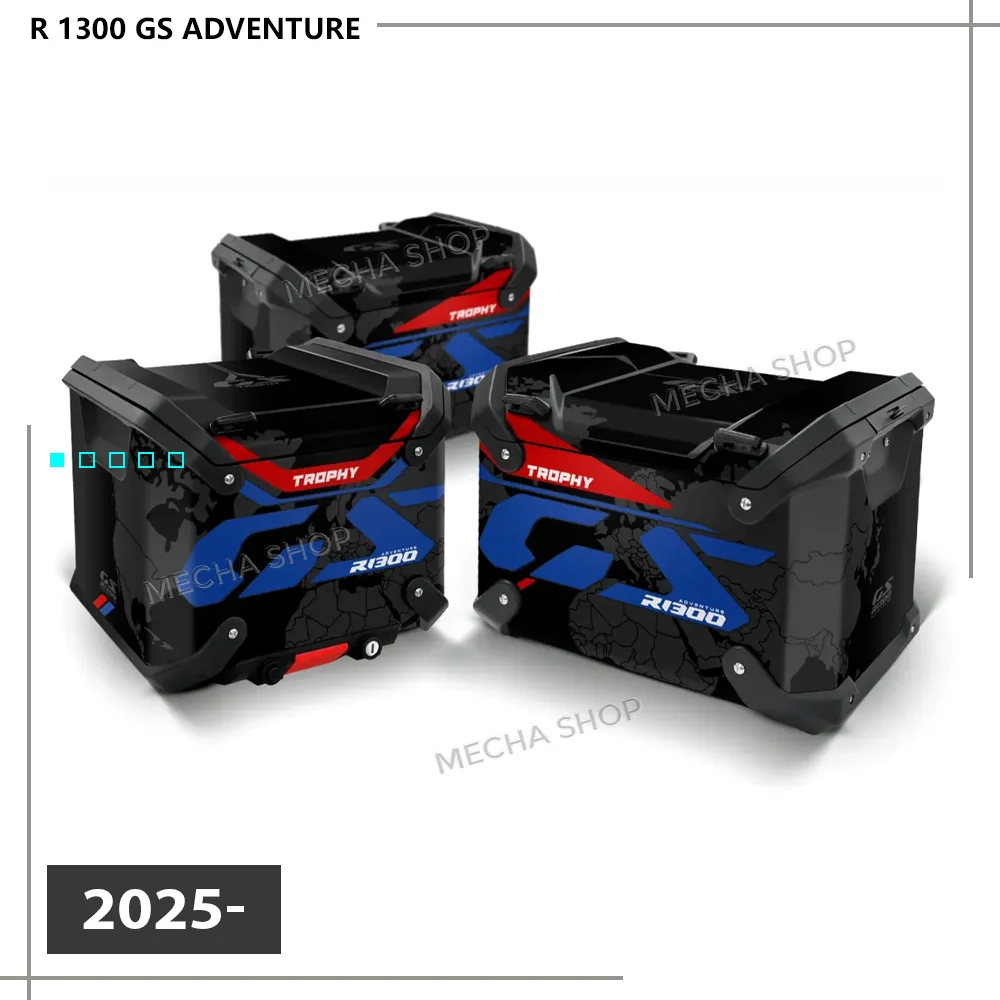 

Наклейки на кофр для мотоцикла R 1300 GS ADV 2024 2025 2026, комплект наклеек для верхнего кофра, аксессуары для мотоциклов