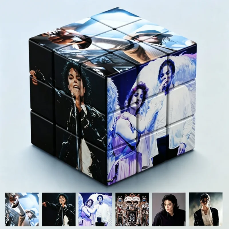 Michael Jackson - Student toy of a three-layer Rubik's Cube with a high-quality appearance, as a gift for relieving stress. - view 2