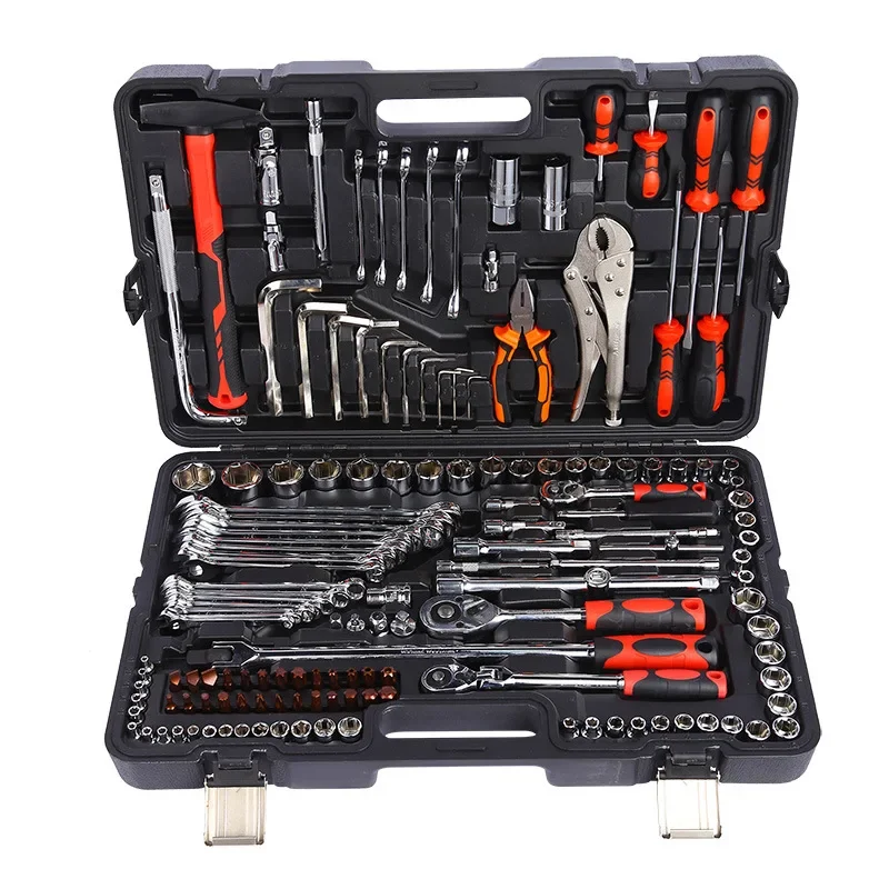 Waterproof Multi-function Home Hardware Box Kit Mechanic Household Toolbox Set Electrician Dedicated Tools Electric OEM 3 Years