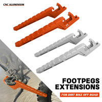 For E RIDE PRO S / SS Motocross Bike Dirt Bike Off-Road Passenger Foot Peg Extensions Extended Footpegs For 79 BIKE Falcon M