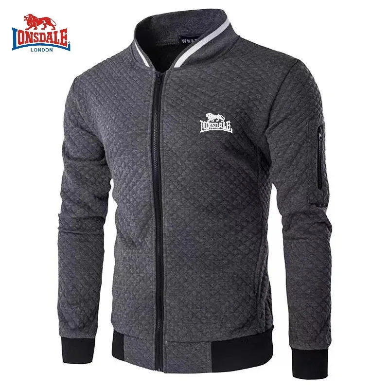 Autumn Men's High-quality Embroidered Zipper Jacket New Luxury and Fashionable Casual Baseball Jacket Multifunctional Jacket Top