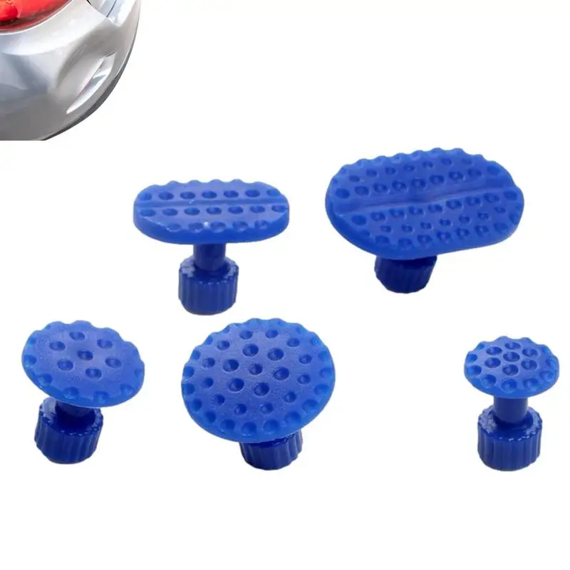 5/12/18pcs New Glue Pulling Tabs Car Body Dent Removal Pulling Tabs Paintless Dent Repair Tools Glue Puller Tabs Set