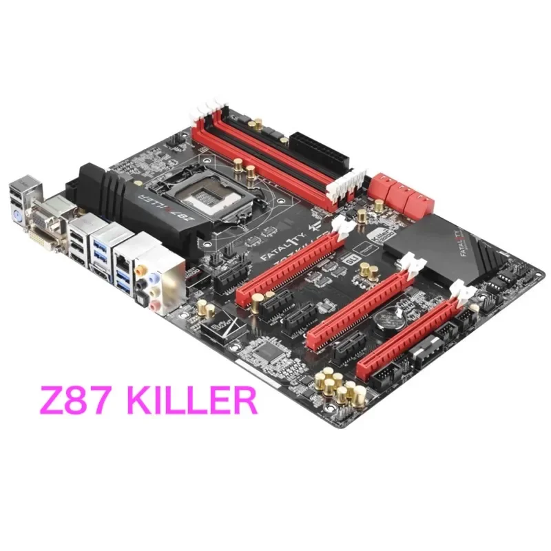 Adecuado para la placa base de escritorio ASRock Z87 KILLER 32GB LGA 1150 DDR3 ATX Z87 100% probado OK completamente funciona