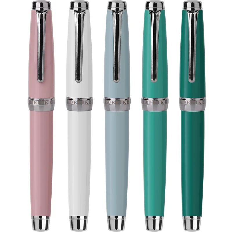New Majohn New  Moon 3-in-1 Metal Fountain Pen Set With Colorful Baking Paint Fine Nib For Students Adults Writing Practice Gift