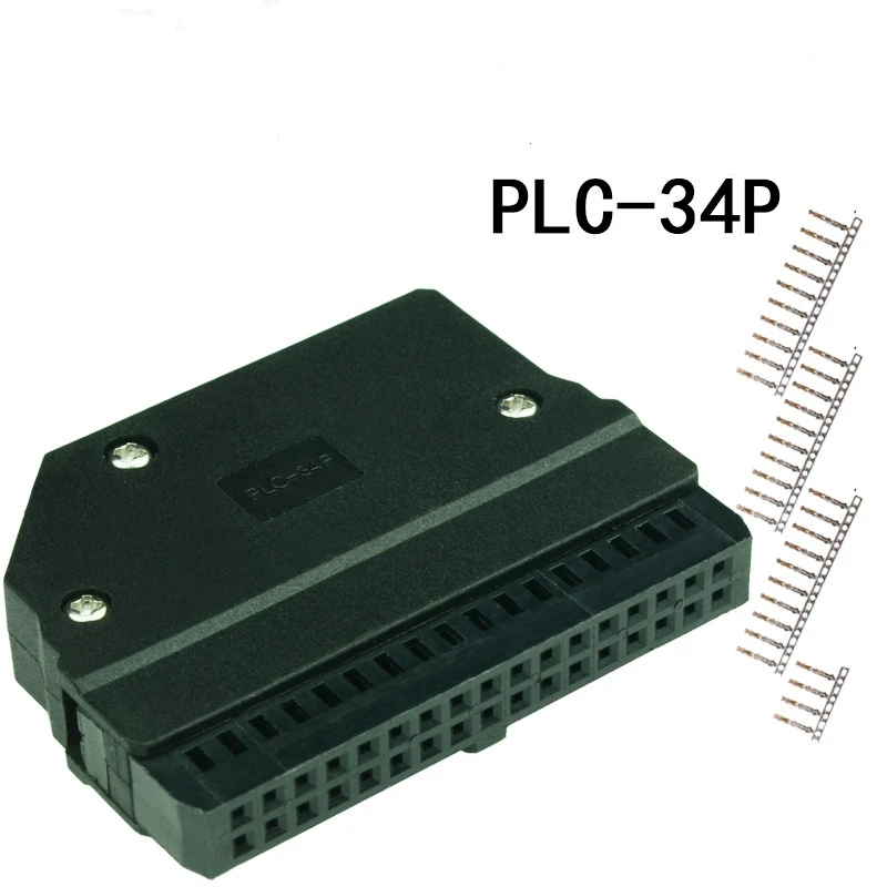 5 Sets PLC-20 Steckverbinder PLC-10P 20P 26P 34P 40P 50P Hornstecker MIL-Stecker – Detail 10