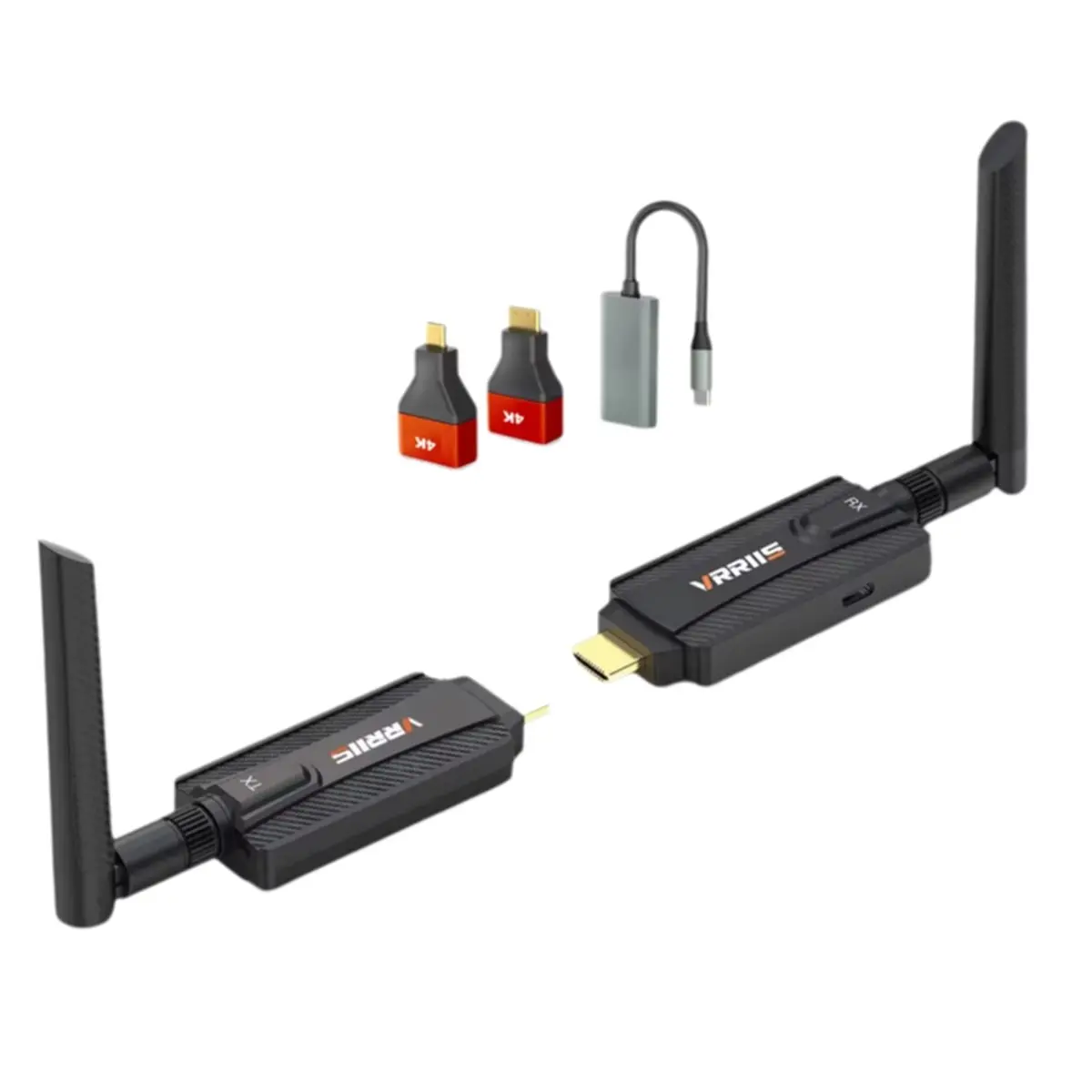 T1506C Tools- 200M Wireless -Compatible Transmitter and Receiver TV Meeting Portable Transmitter Projection Audio Display Adapte