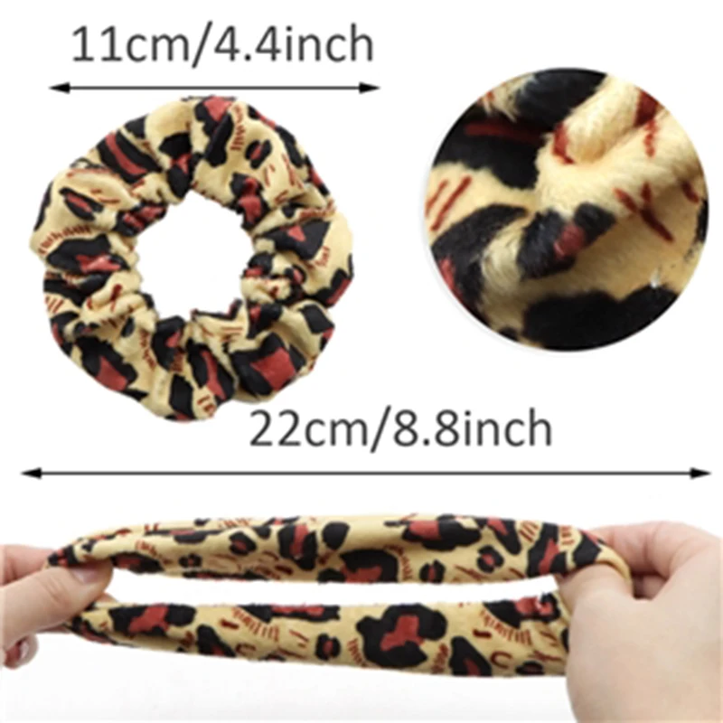 Cusotmize Your Design Hair Scrunchie High Elastic Hair Rope Female Simple Large Intestine High Ponytail Ball Head Rubber Band