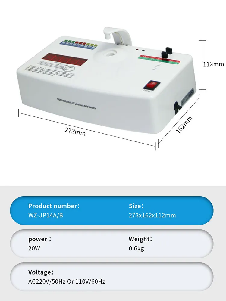 Optical Lens Anti-radiation Ultraviolet Ray UV Tester Detector Measurer UV400  Lens Test Coating Testing Machine