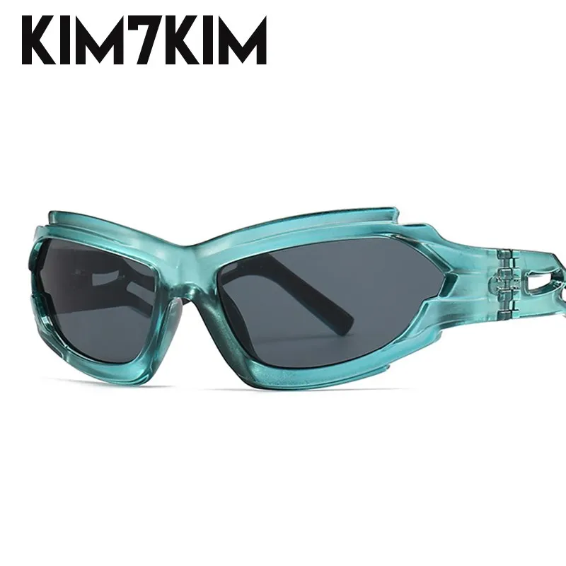 

Steampunk Sunglasses Men Women Y2k Sports Sun Glasses For Male 2024 Luxury Brand Trends Punk Sunglass Irregular Cat Eye Eyewear