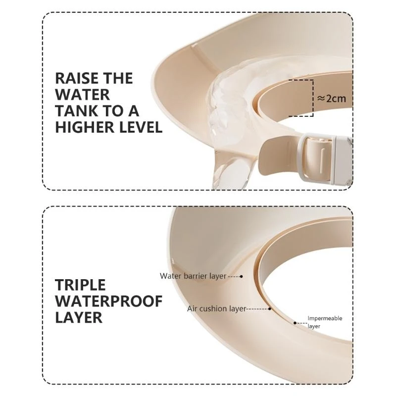  Cartoon Baby Shower Caps for Kids Infant Bathing Hat Lightweight Bath Hat Unisex