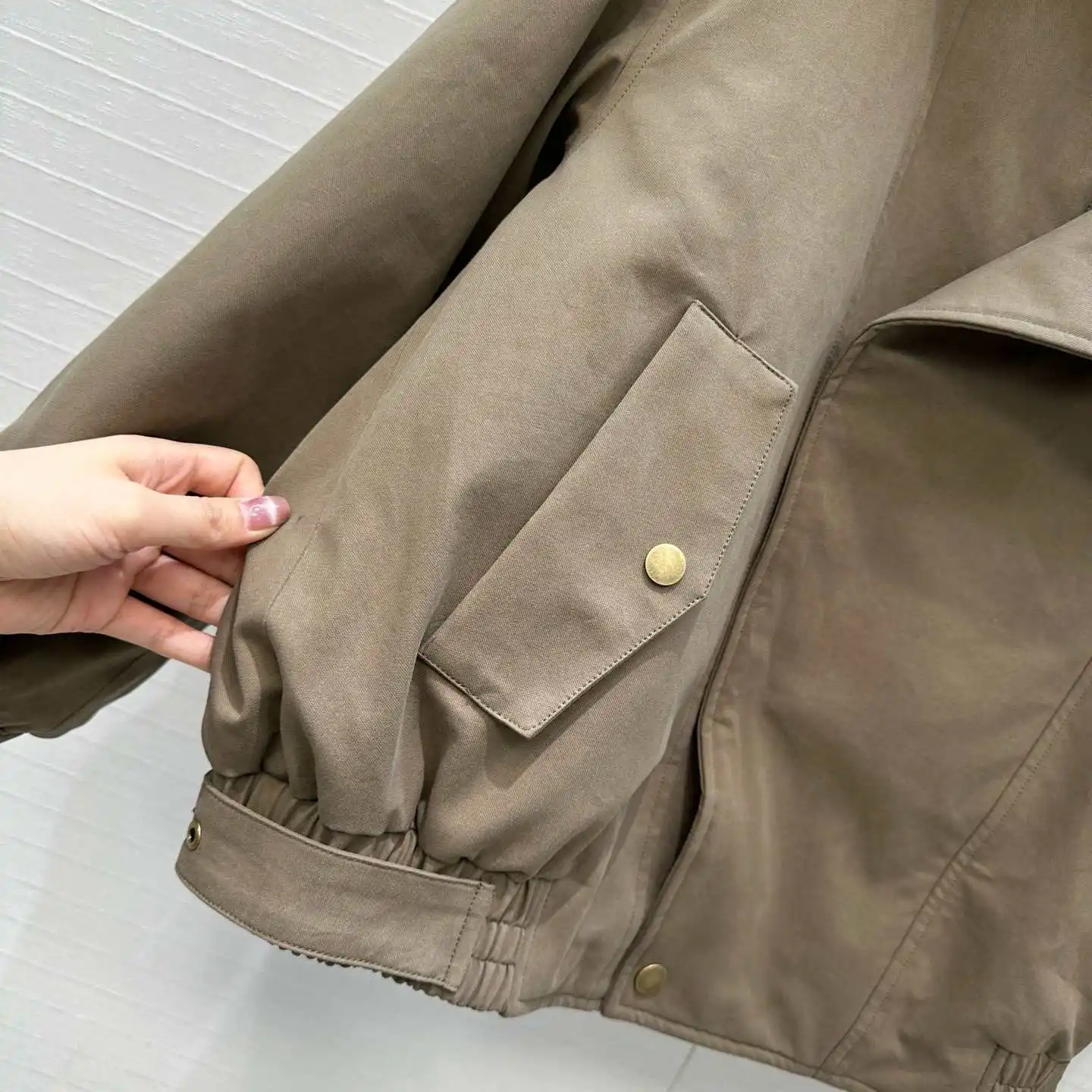 سترة باركر جديدة لشتاء 2025 معطف من ريش الإوز، ملابس دافئة عصرية مع ياقة فرو امبسوول مستوردة قابلة للفصل #6