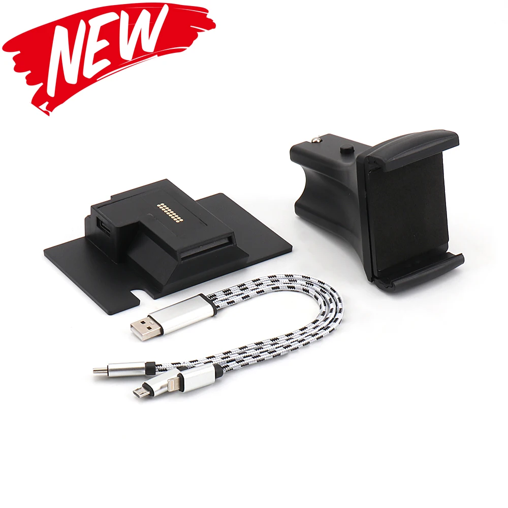 New Motorcycle Accessories Shock Absorption Mobile Phone Bracket USB Charging Holder For BMW K1600B K1600GT K1600GTL 2011-2020