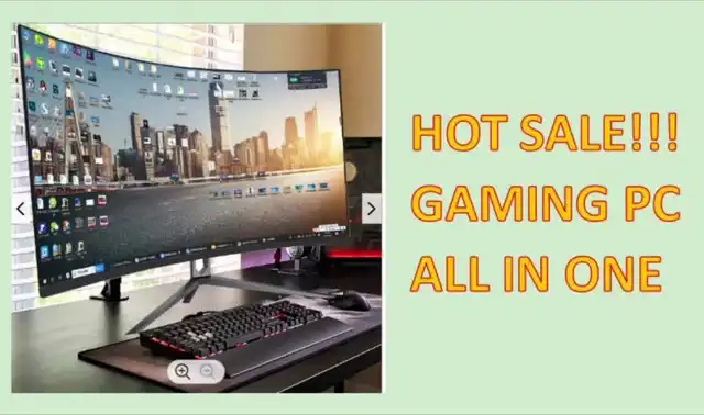 factory price 24 inch core i3 i5 i7 i9 CPU generation gaming pc full setup all in one computadora all-in-one computers with OEM 2