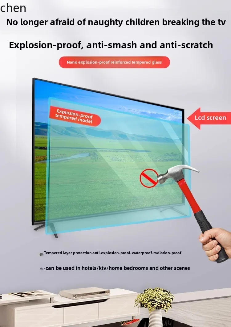 ZML rete ad alta definizione voce TV domestica LCD televisore intelligente con protocollo Internet