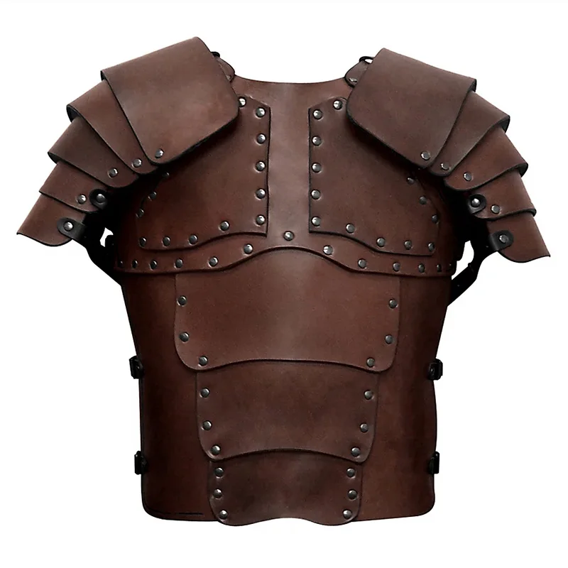 Medieval Viking Knight Pirate Body Shoulder Armor Set Roman Warrior Cosplay Costume Larp Outfit Pauldrons Steampunk Vest Armor