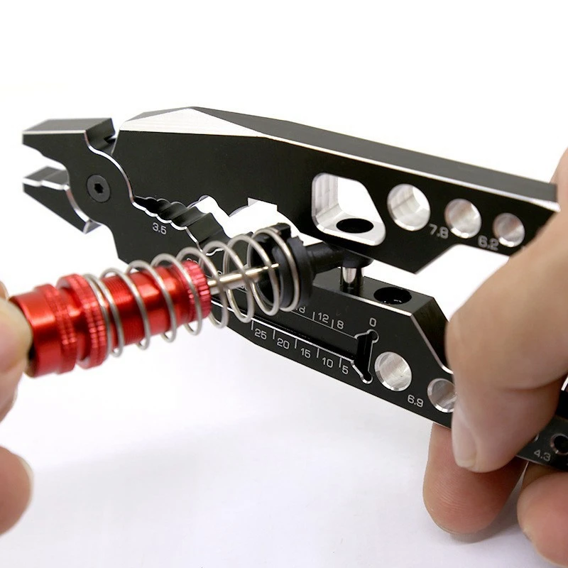 TOP 1/8 1/10 Remote Control Car Metal Shock Absorber Pliers Ball Head Wrench Multifunctional Remote Control Tool Set
