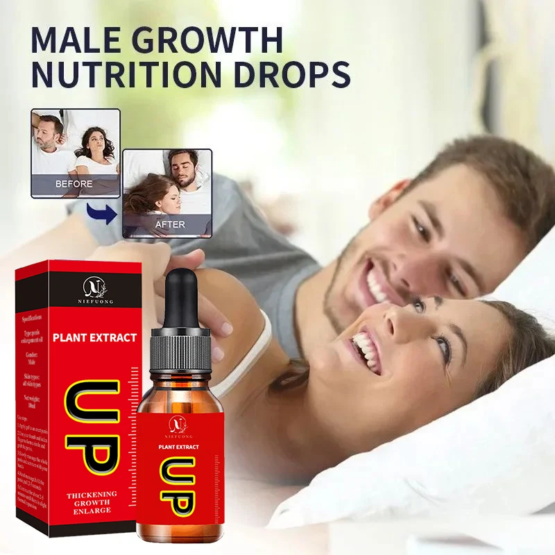 Male Growth Nutrition Drops Nexusbio Super-Potent Man Body Care Essential Oils Reduce Stress Strengthen Body Enhance