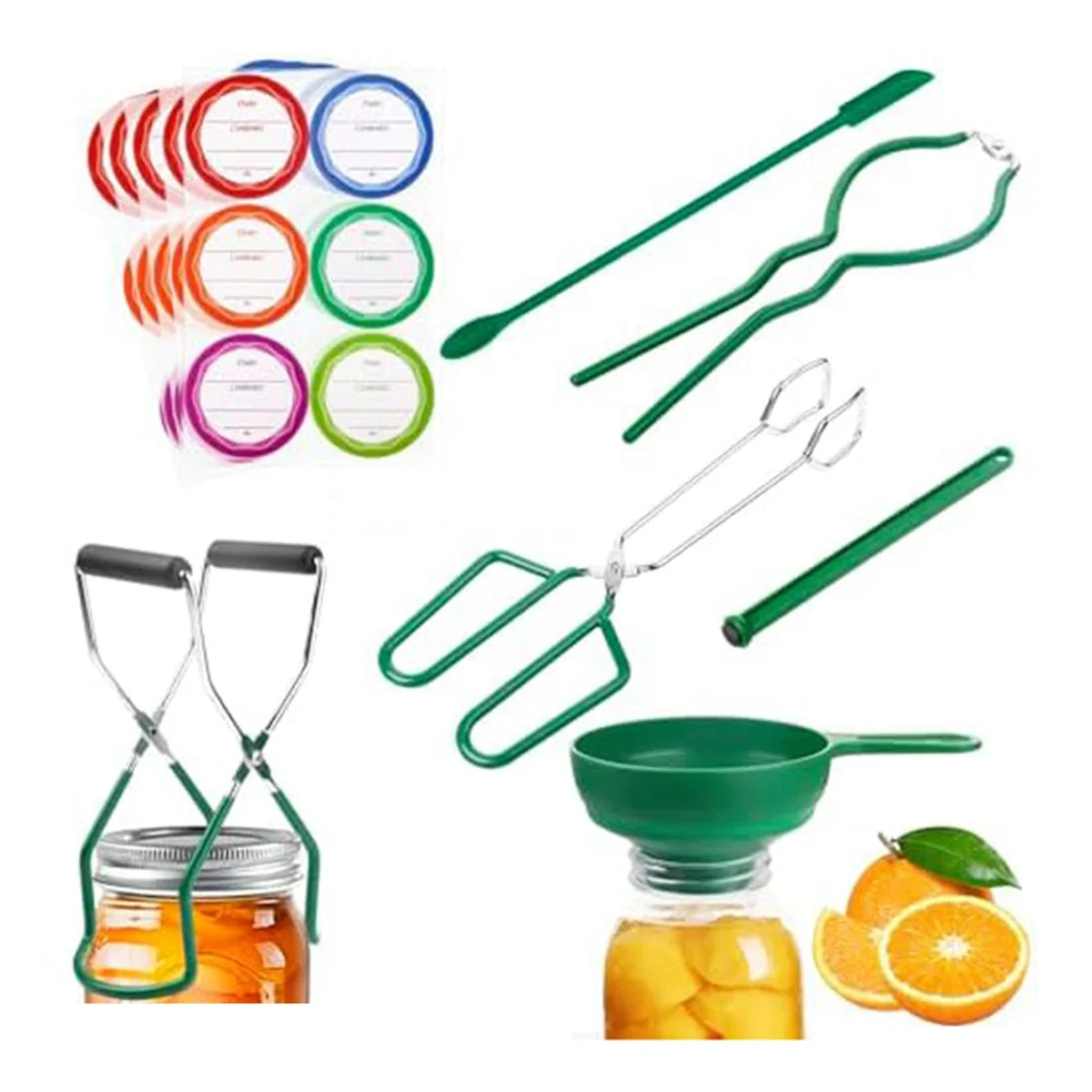 

Canning Supplies Canning Kit Set - Premium Stainless Steel Canning Tools Boxed Set, No Rust, Dishwasher Safe