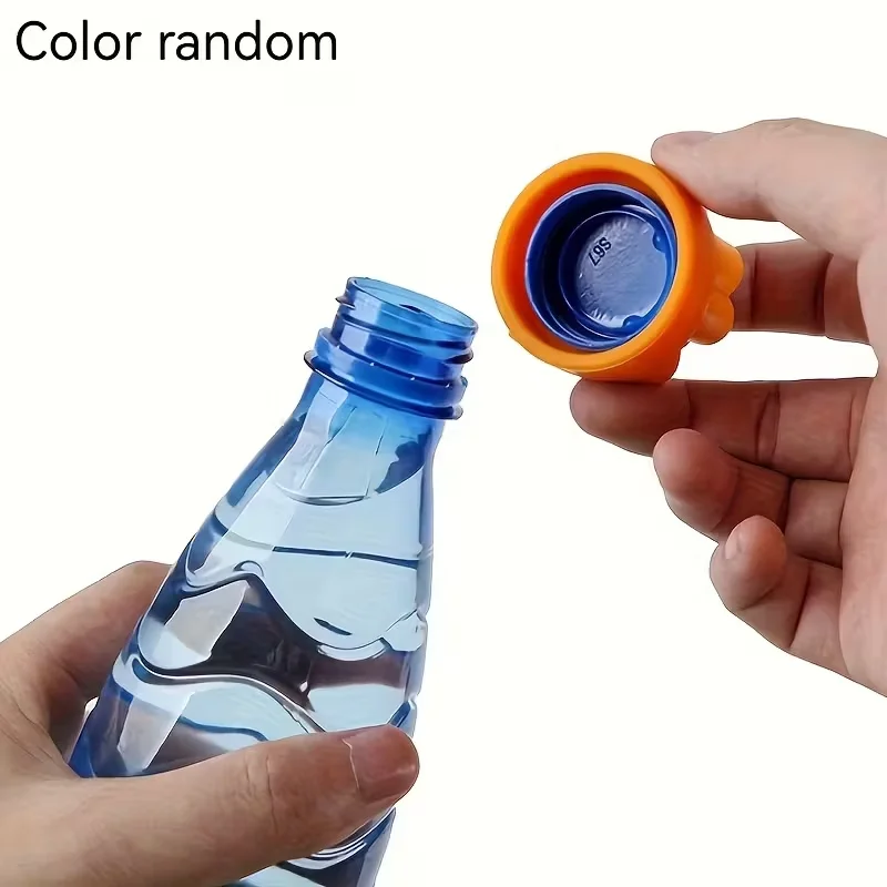 فتاحة زجاجات من السيليكون على شكل زهرة - مساعدة سهلة الإمساك لكبار السن والتهاب المفاصل والأيدي الضعيفة. محمول للمنزل والسفر.