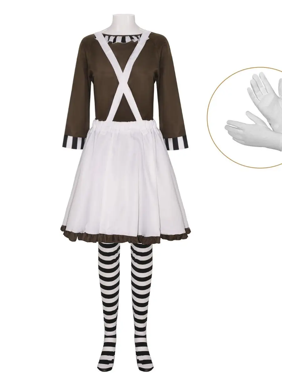 loween Costume Charlie And Cos Performer Men's  Clown Series National Stage Costume Women's Ethnic Traditional Wear