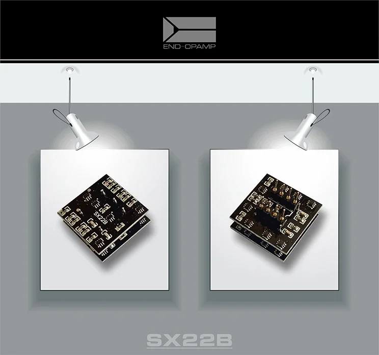 SX22B wysokiej jakości dyskretny podwójny układ wzmacniacza operacyjnego zintegrowany moduł obwodu płyta front-end zastępuje 4558d