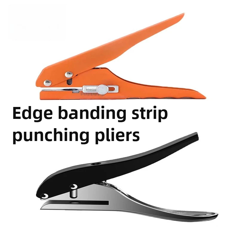 Manual Edge Band Puncher Plier 8-15mm Hole Card Punching Tool for Plastic Sheet Paper PVC ABS Opener Nail Hole Masking Plier