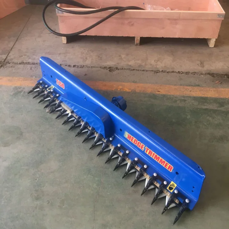 Excavator Hydraulic Green Machine Hedge Trimmer With Arm Cut Grass