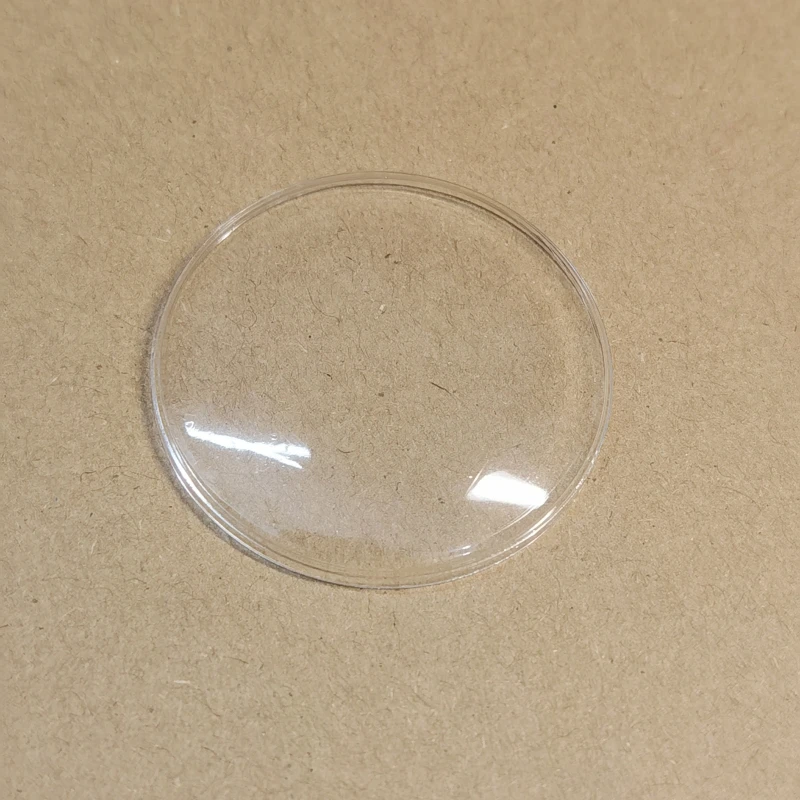 Acrylic Lid Shaped Watch Glass Front Cover 35.5mm for Watch Repair
