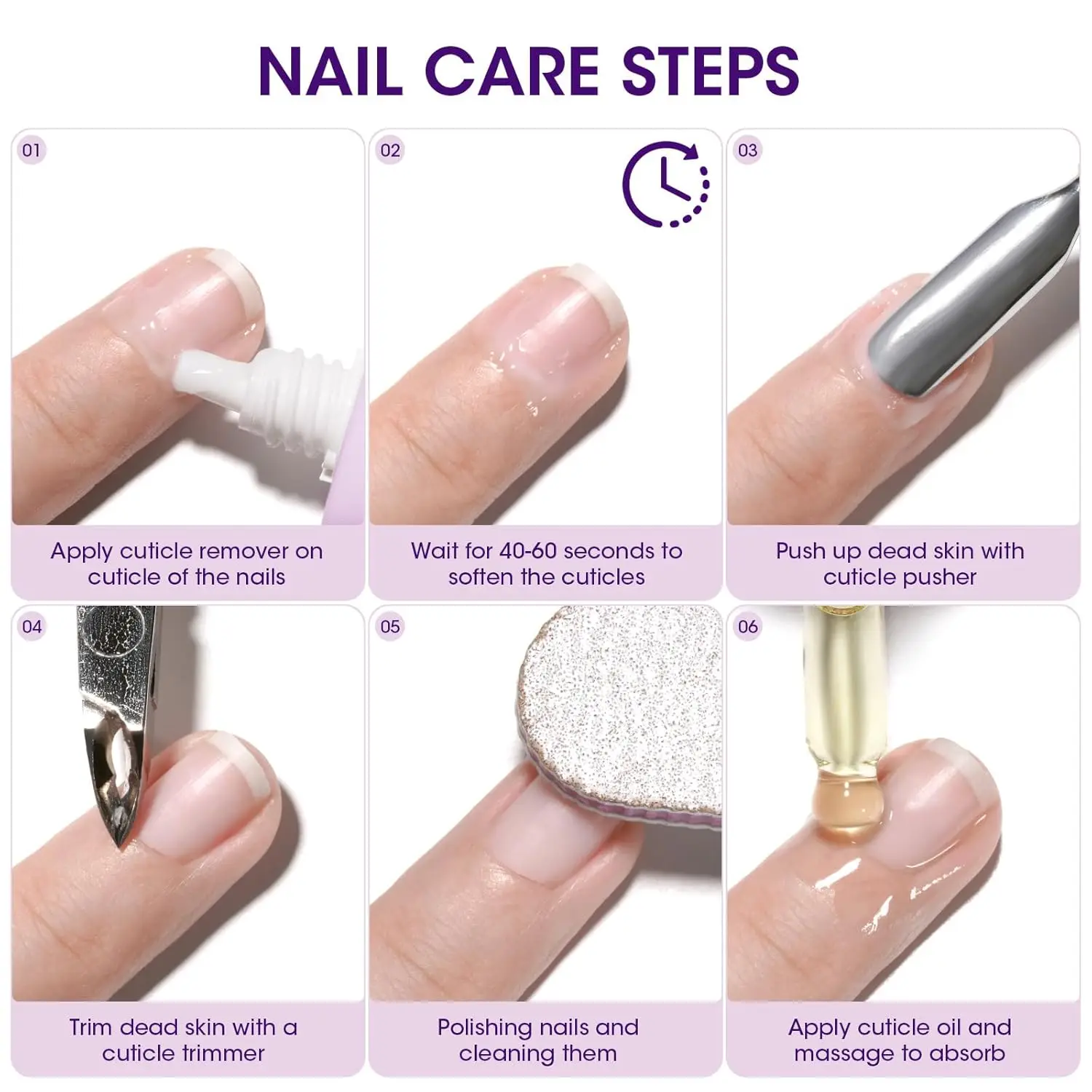 Cuticle Remover Instant Nail Softener Shea Butter Moisturizing Professional Cream Dry Dead Skin Overgrown Nail Care Treatment view 6