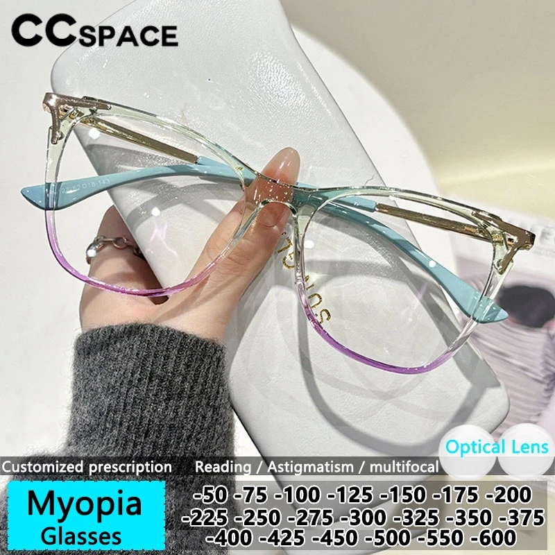 New New Arrival Colored Eyeglass Frames Cat-Eye Minimalist Design Women's Anti-blue Light Reading Glasses Custom Prescription - Aliexpress Deal