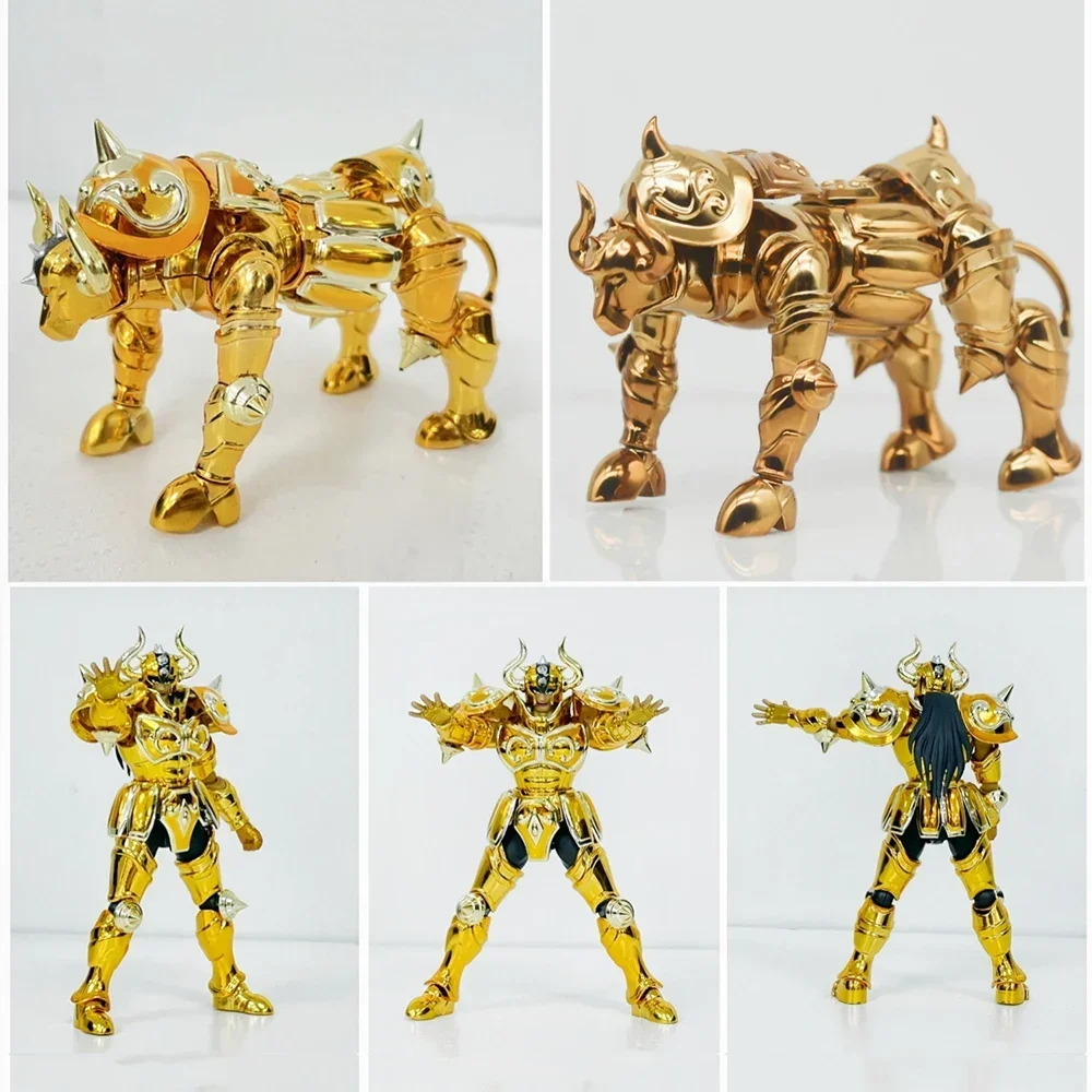 SG Model Saint Seiya Cloth Myth DDP EX Gold mini Taurus Aldebaran With Object Knights of the Zodiac PVC Action Figure In Stock