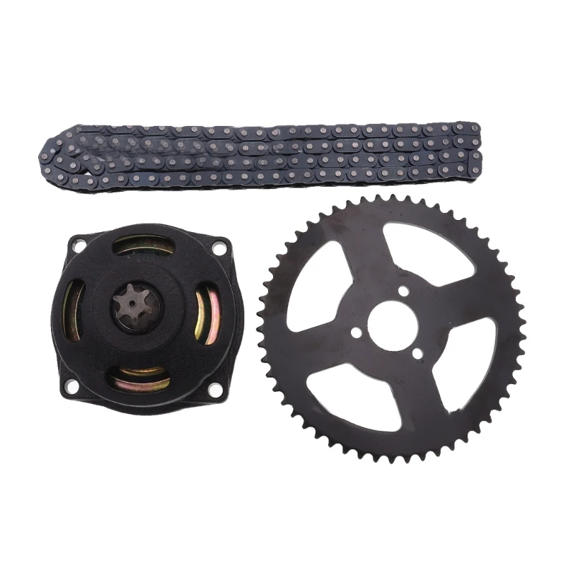 

System T8F Kette Chain with 6T Gear Box Rear Sprocket for Mini Motorcycles