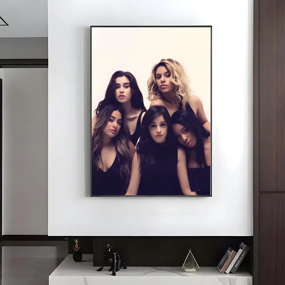 celebrity F-Fifth Harmony Poster Wall art print art suitable for living room bedroom bar parlor home decor gift view 3