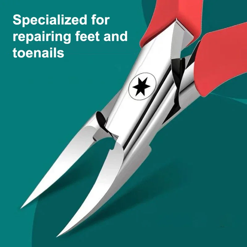 Tagliaunghie diagonali antispruzzo Tagliaunghie per pedicure per unghie spesse e rigide speciali per rimuovere la pelle morta