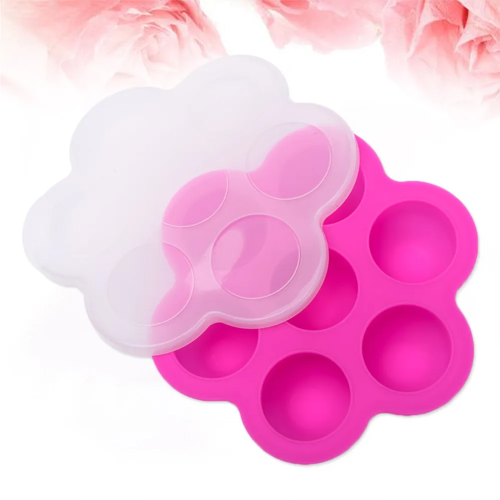 

Контейнер для хранения детского питания, силиконовый лоток для заморозки с защелкивающейся крышкой, подходит для выпечки и использования в микроволновой печи, для хранения детских блюд