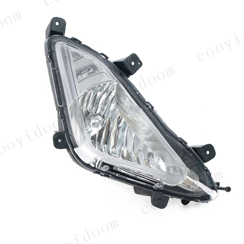 Front Bumper Fog Lights For Hyundai Elantra i35 2016 2015 2014 Fog Lamp Driving Lamp Headlight  Assembly Daytime Running Lamp