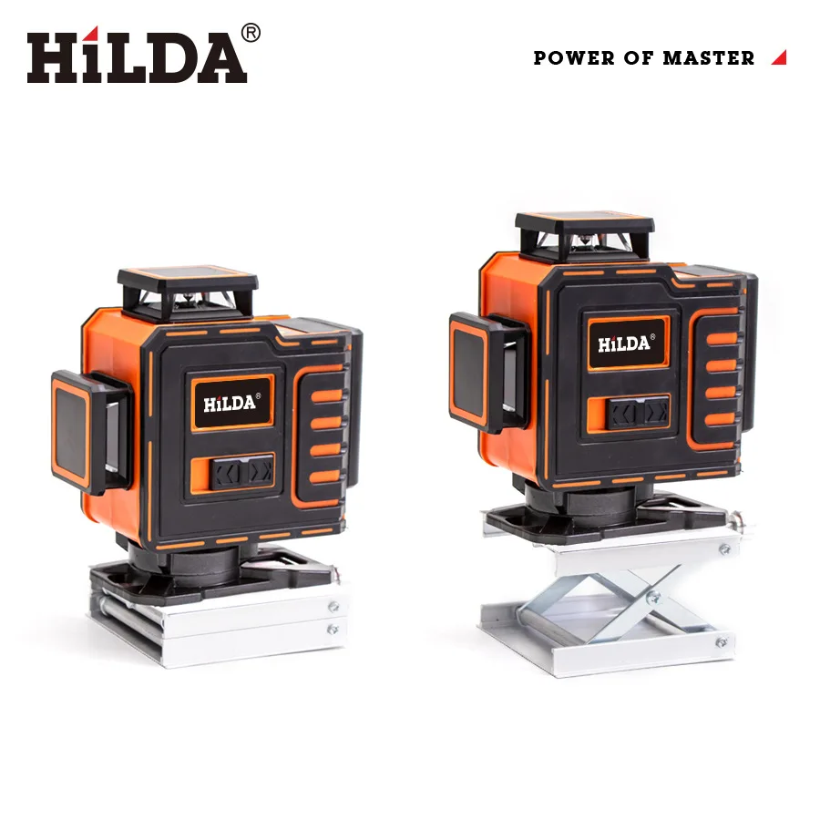 Factory Price High Quality 4D Green Self Leveling 360 Degree Horizontal Vertical 16 Lines Laser Level 12 Line 3D Laser Level