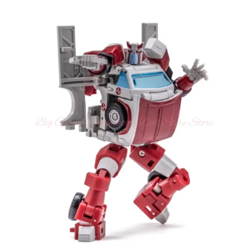 【In-stock】Transformation Toy H65A Ambulance (Ratchet) Small Collectible Model Gift Toy