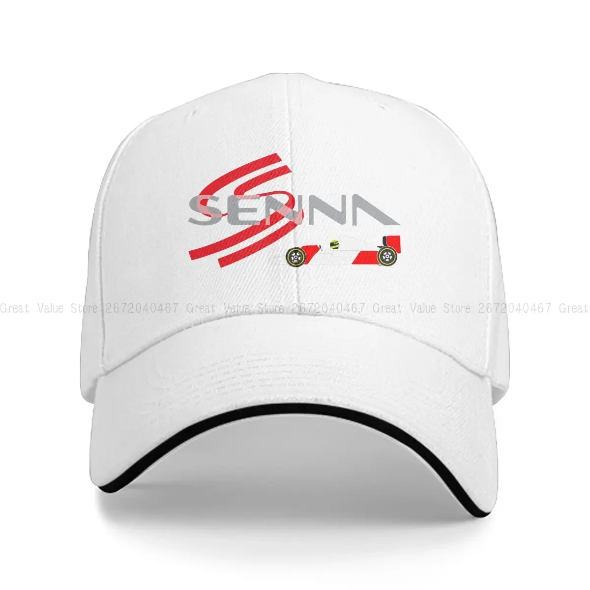 F1 AYRTON SENNA Multicolor Hat Peaked Men's Cap Cool Personalized Visor Protection Hats summer sun spring