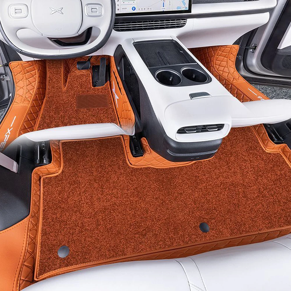 

For Xpeng G6 Double-deck Foot Mats Fully Enclosed Floor Mat Accessories Modified Car Products Interior Decoration Car Accessorie