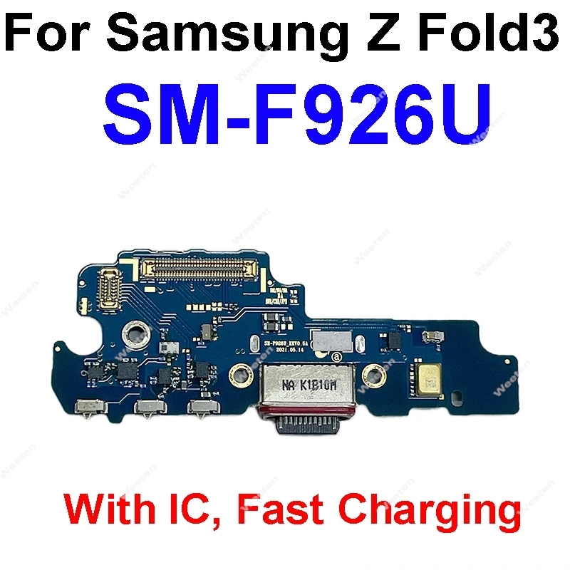 พอร์ตชาร์จ USB สําหรับ Samsung Galaxy Z พับ 2 3 4 5 Fold2 Fold3 Fold4 Fold5 5G F900N/B F916B/N F926B/U F936B F946B